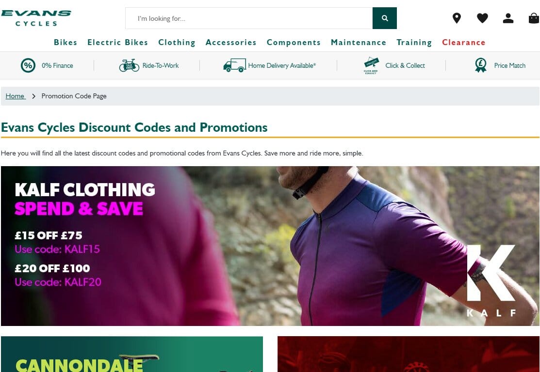 evans cycles discount codes