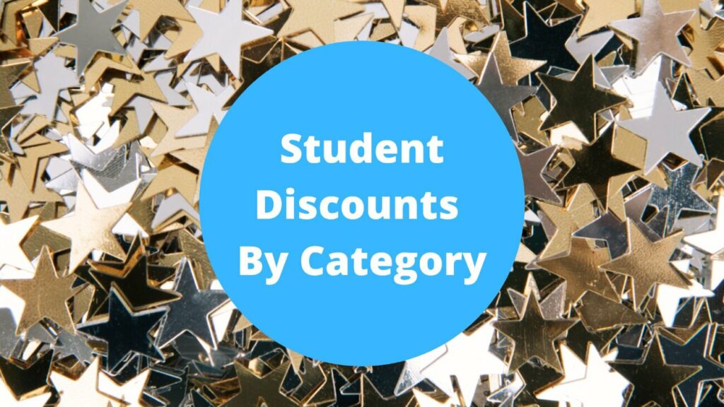 Student Discounts By Category