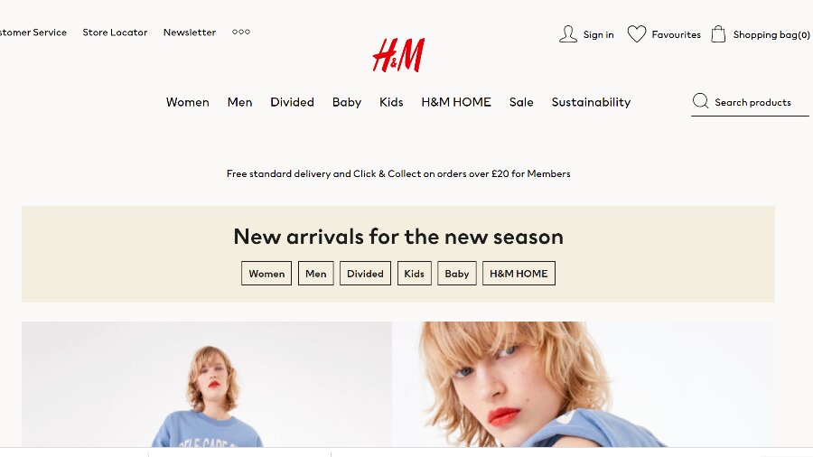 H&M student discount