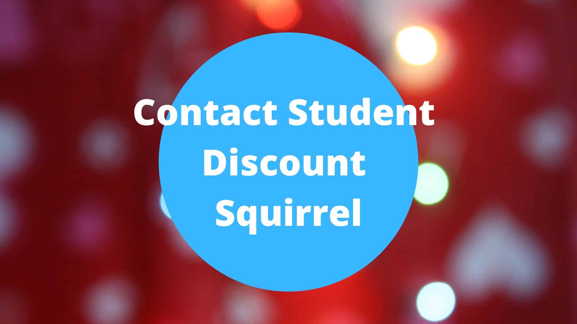 careers and jobs student discount squirrel